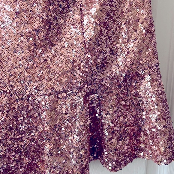 Nasty Gal pink sparkle skirt size small - Picture 7 of 10